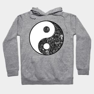 Yin Yang Zentangle Hoodie